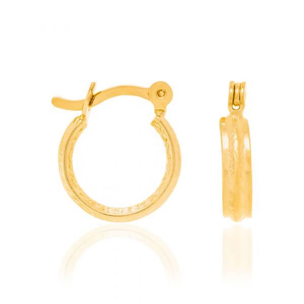 REF 523579 BRINCO ROMMANEL ARGOLA PEQUENA COM DETALHE
